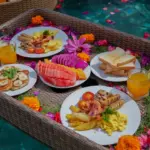 Seminyak floating breakfast in Bali