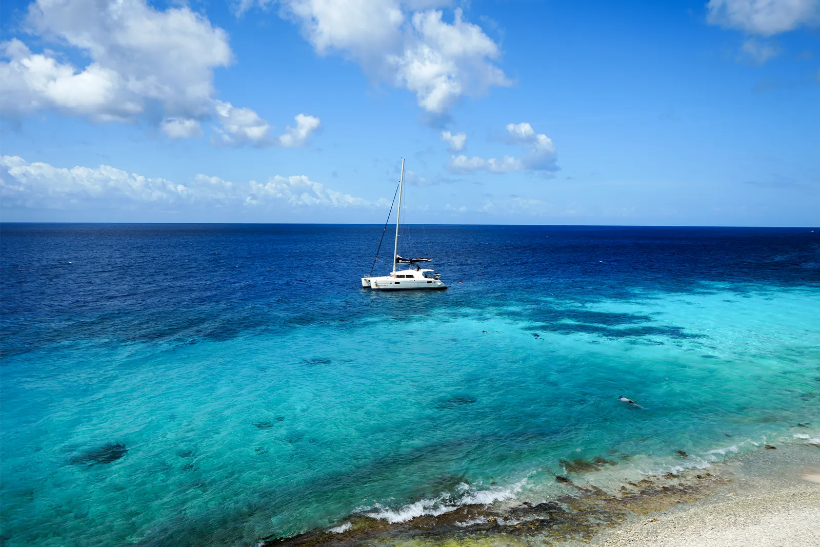 1000 Steps uitzicht op Bonaire