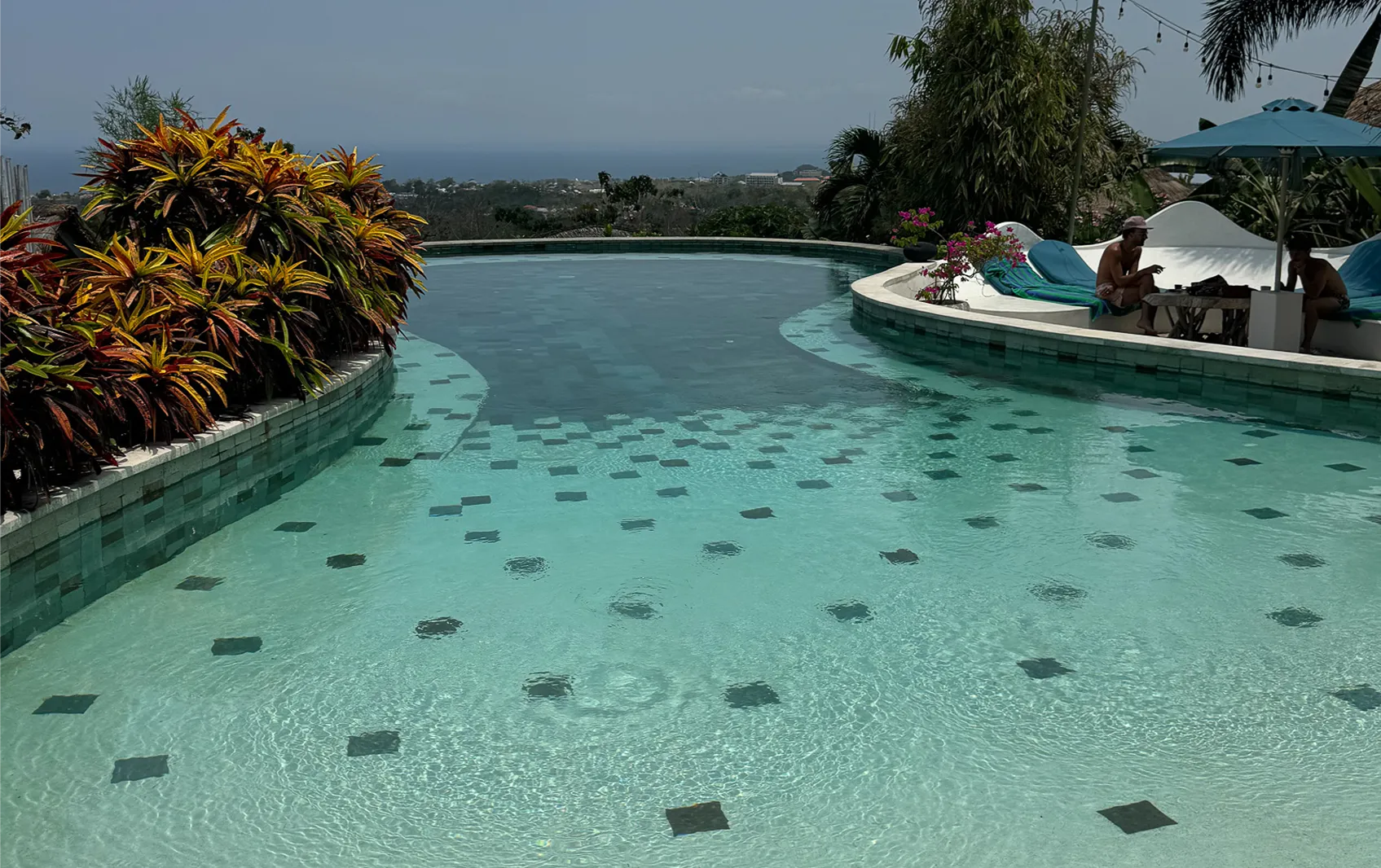 Verblijf in Uluwatu met uitzich op zee