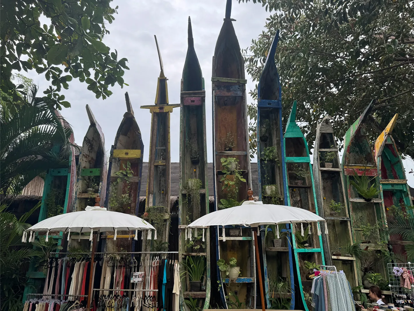 La brisa sunday market in Canggu
