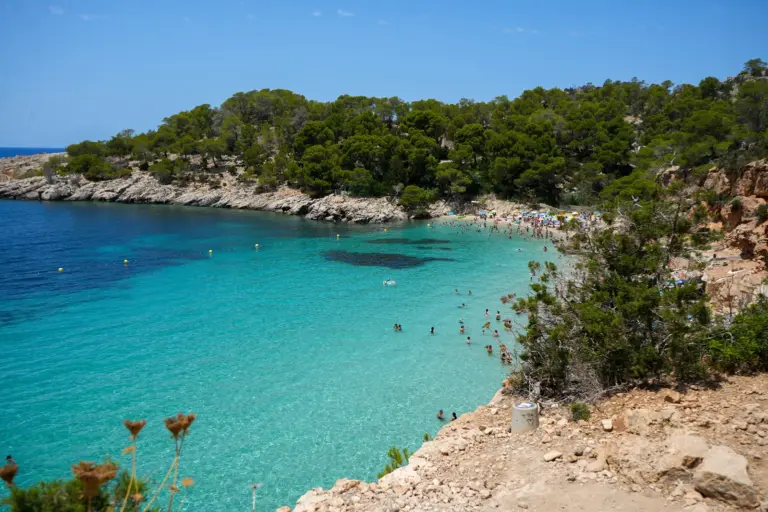 Ibiza bij Cala Saladeta