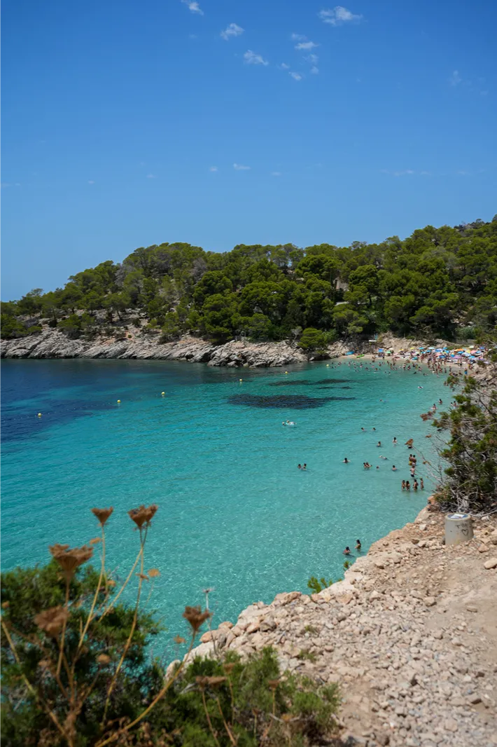Ibiza bij Cala Saladeta